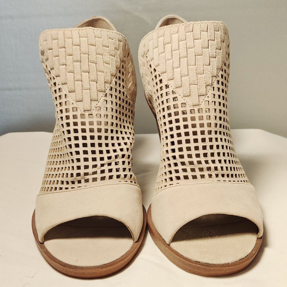 Vince Camuto Women's Peep Toe Bootie - Taupe